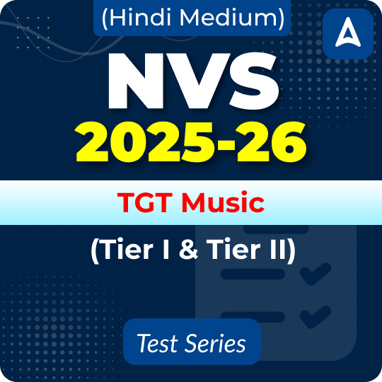 NVS TGT Music (Tier I & II) Mock Test 2025